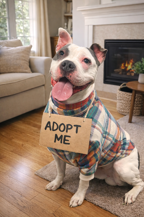 picture of the dog needing adoption