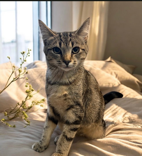 picture of the cat needing adoption