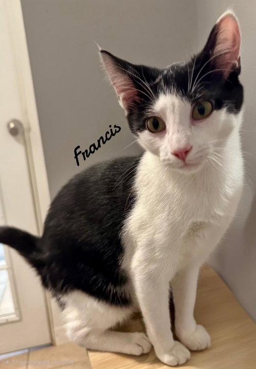 FRANCES - Domestic Short Hair available for adoption