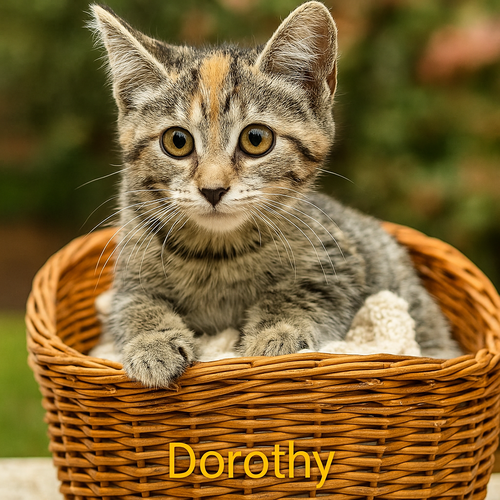 DOROTHY - Torbie available for adoption