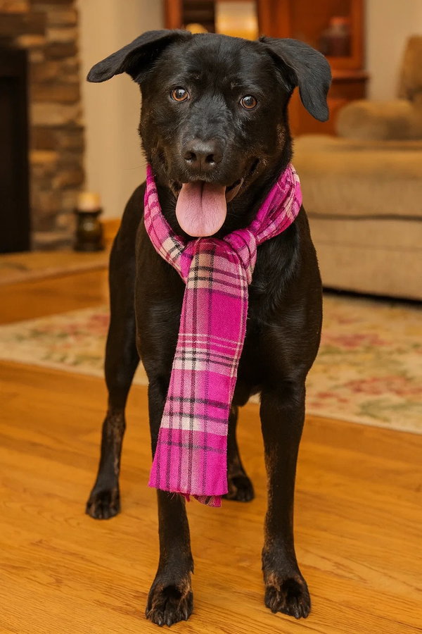 Black lab female