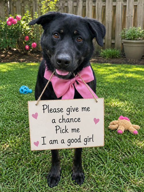 picture of the dog needing adoption