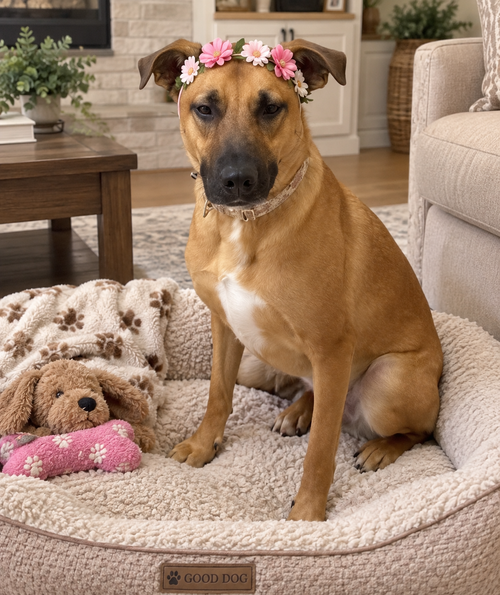 picture of the dog needing adoption