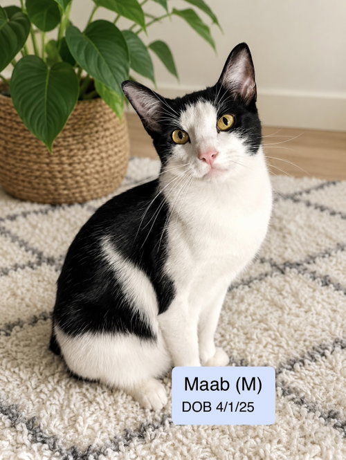 Maab, an adoptable Domestic Short Hair in Vacaville, CA