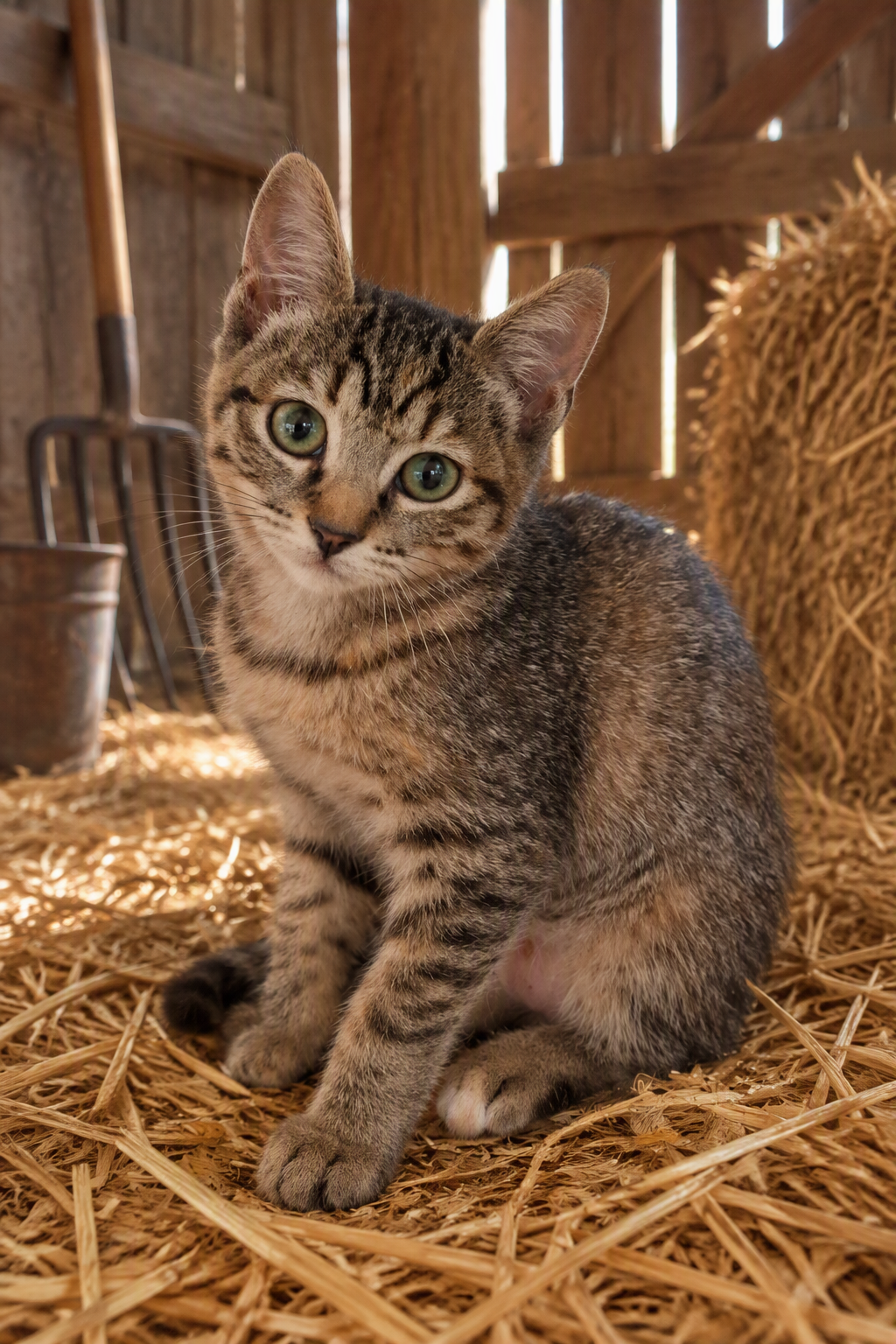 Hazel bonded with Basil