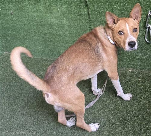 picture of the dog needing adoption