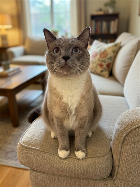 KAT, Senior Domestic Short Hair / Mixed (medium coat), cat for adoption in Hawthorne, California
