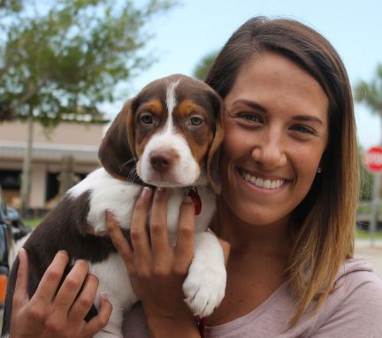 Minnie Mae's pup OTIS