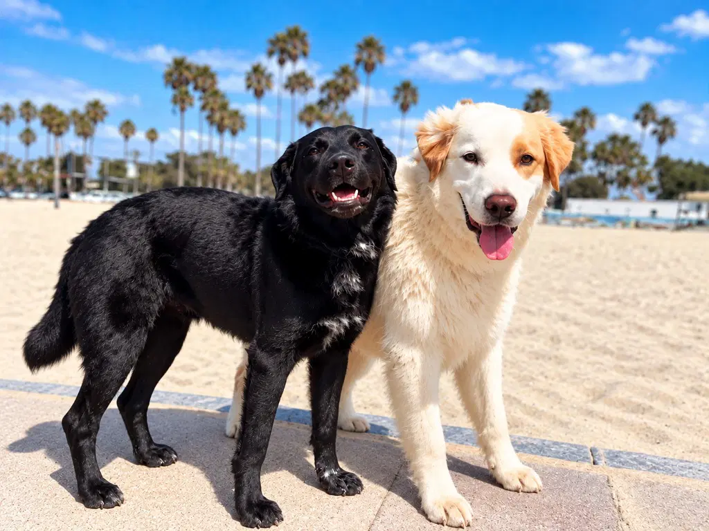 Osito And Cloud Courtesy Post - Labrador Retriever
