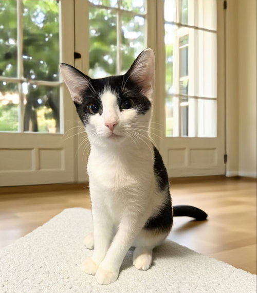 MOZZARELLA - Domestic Short Hair available for adoption