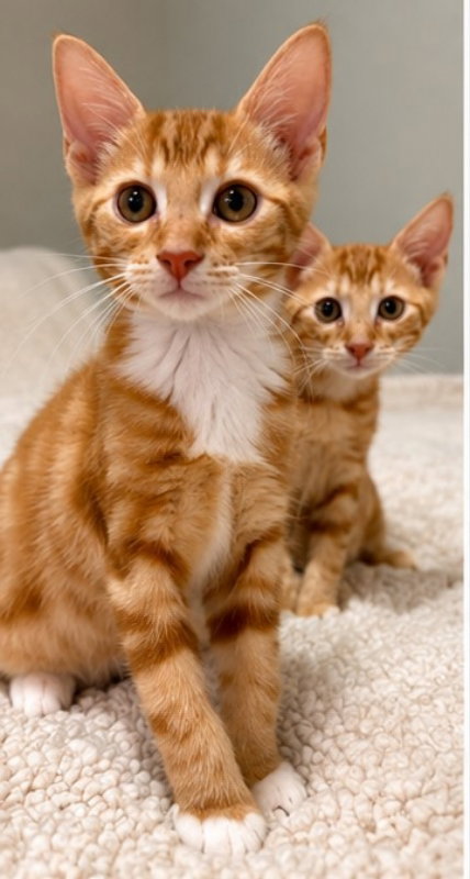 Tangerine and Squeaks (Brothers)