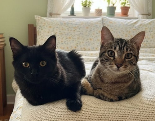 Davita & Libby, a cat for adoption from Happy Paws Kitten Rescue