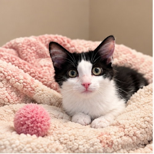 May, a cat for adoption from Happy Paws Kitten Rescue