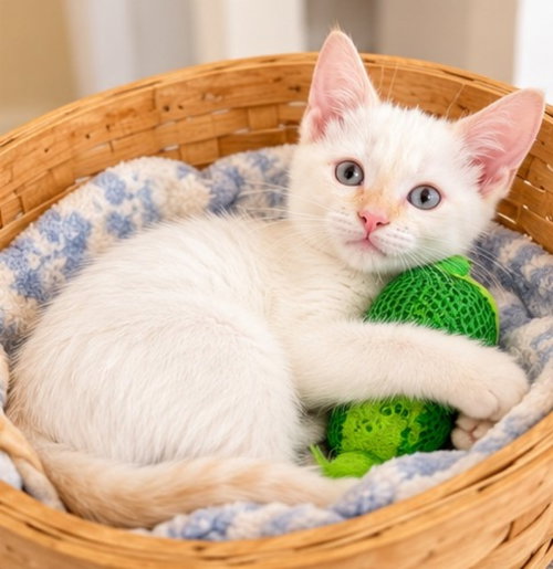 Phoenix, a cat for adoption from Happy Paws Kitten Rescue