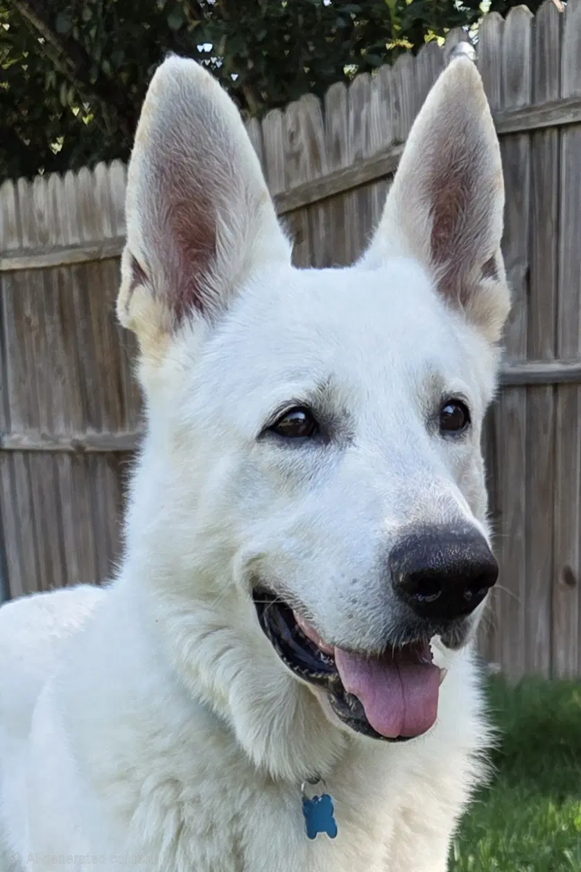 Henley - White German Shepherd
