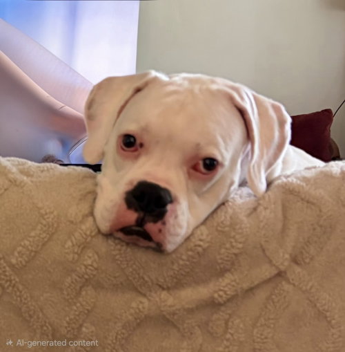 picture of the dog needing adoption