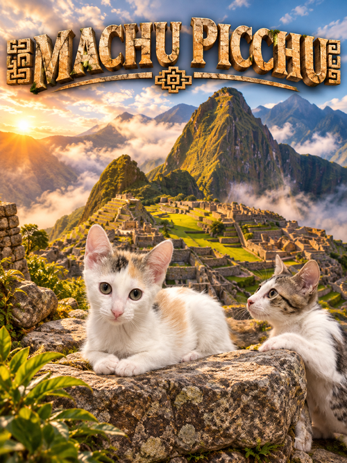 Machu Pichu, a cat for adoption from Compassionate Animal Rescue for Medical Aid