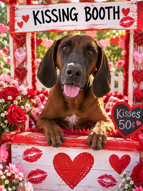 Ellie Mae, Redbone Coonhound