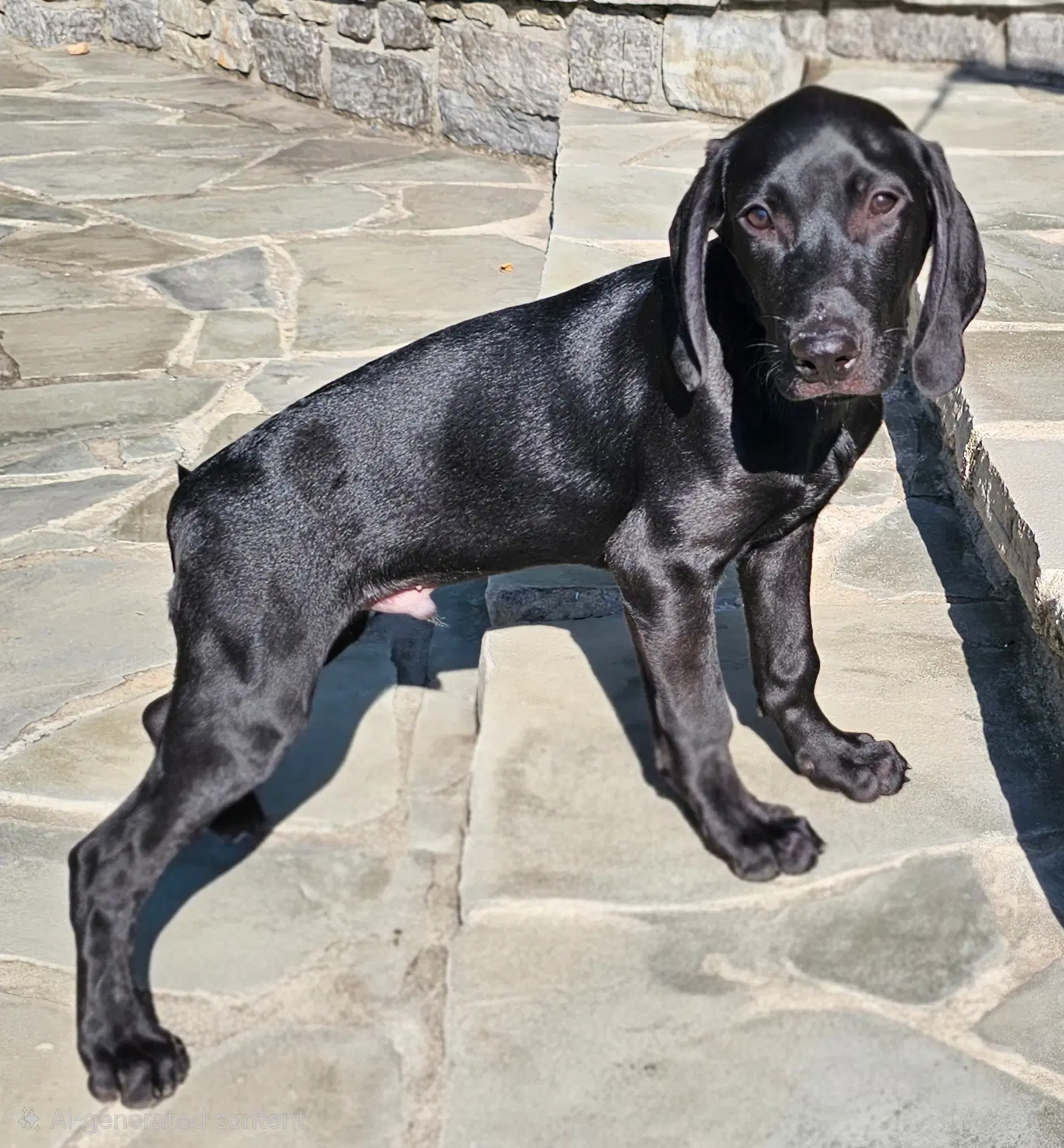 Puppy Jay Jay - Black Labrador Retriever