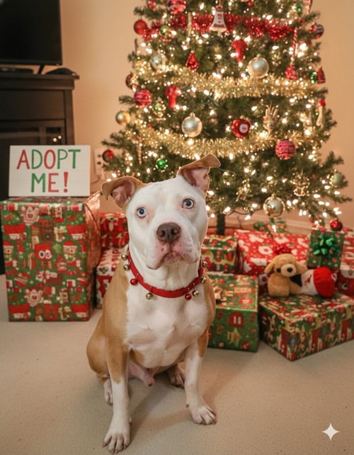 picture of the dog needing adoption