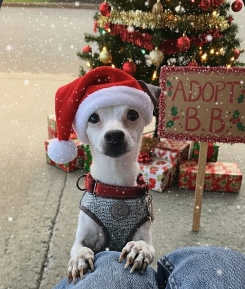 picture of the dog needing adoption
