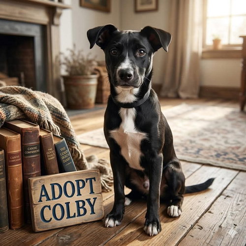 picture of the dog needing adoption