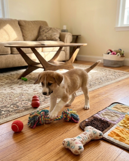 picture of the dog needing adoption