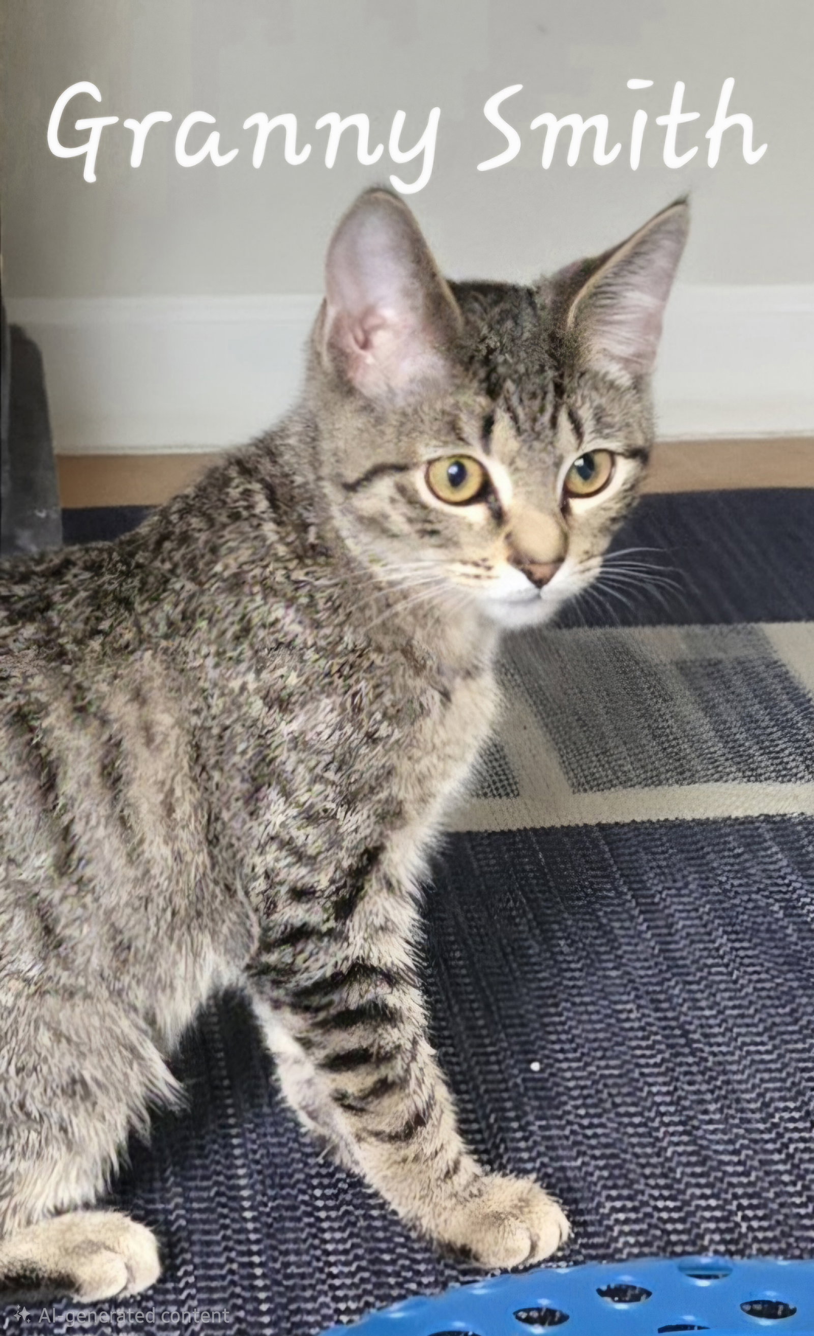 Granny Smith  Domestic Short Hair (short coat) Male