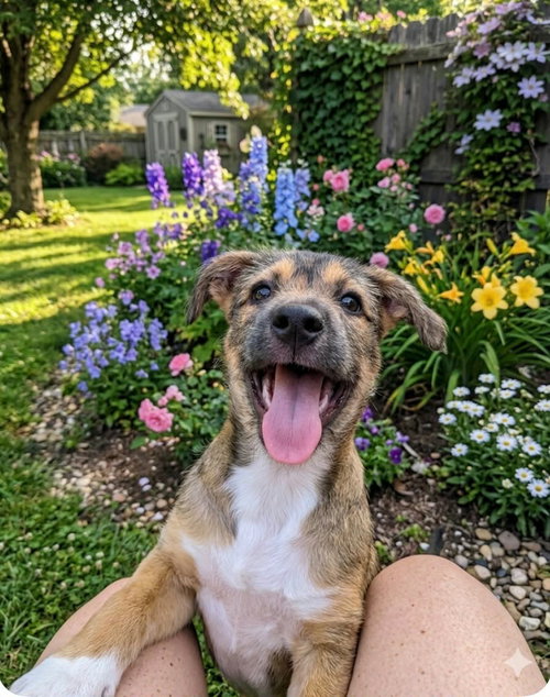 picture of the dog needing adoption
