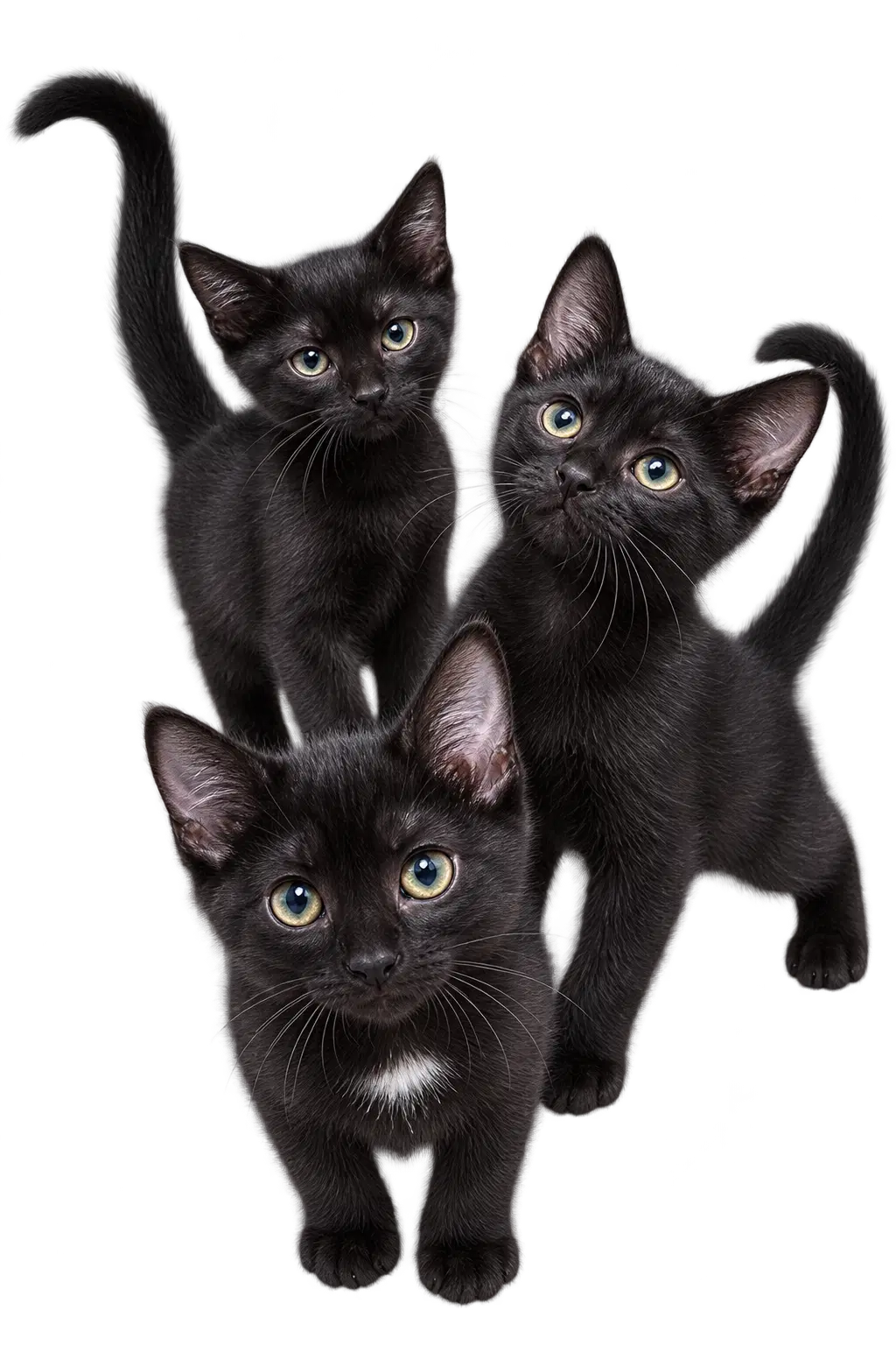 Kittens - Rice Crispy Treats - Triple The Fun - Domestic Short Hair