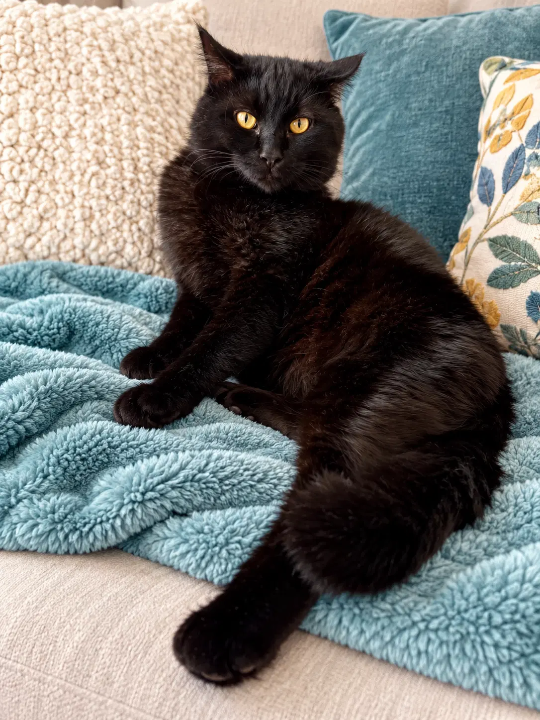 Parker - Adult -Floofy And Friendly - Domestic Medium Hair