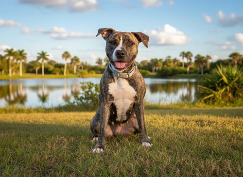 STORMY, an adoptable American Staffordshire Terrier in Tavares, FL