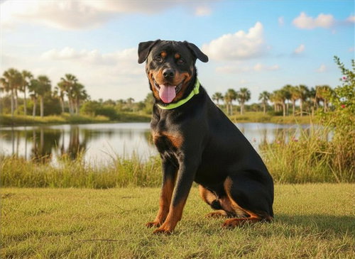 KELVIN, an adoptable Rottweiler in Tavares, FL