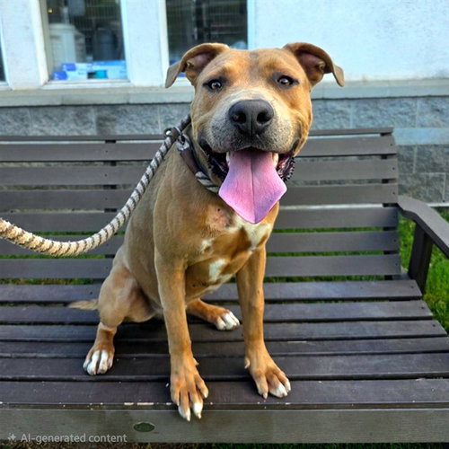 picture of the dog needing adoption