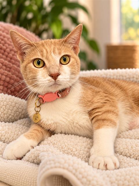 Pumpkin Spice, Domestic Short Hair (medium coat)