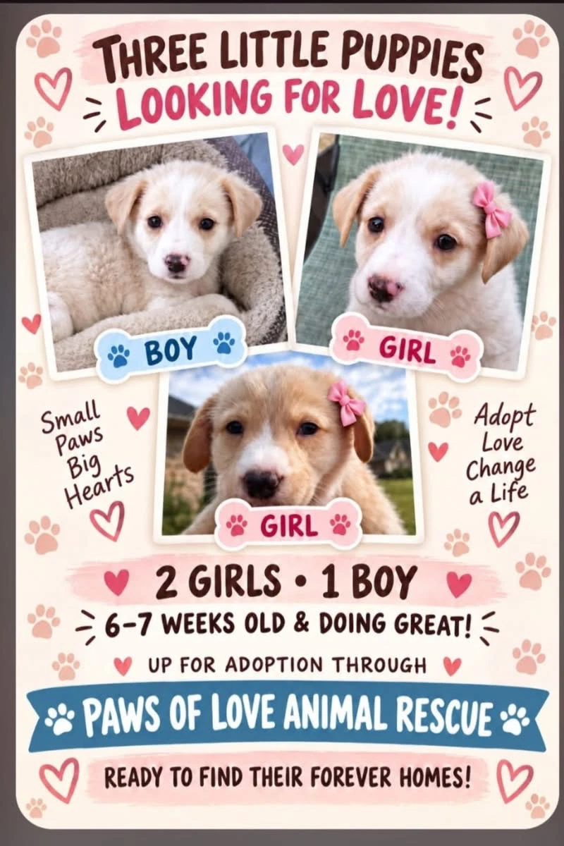 Three Lab Mix Puppies