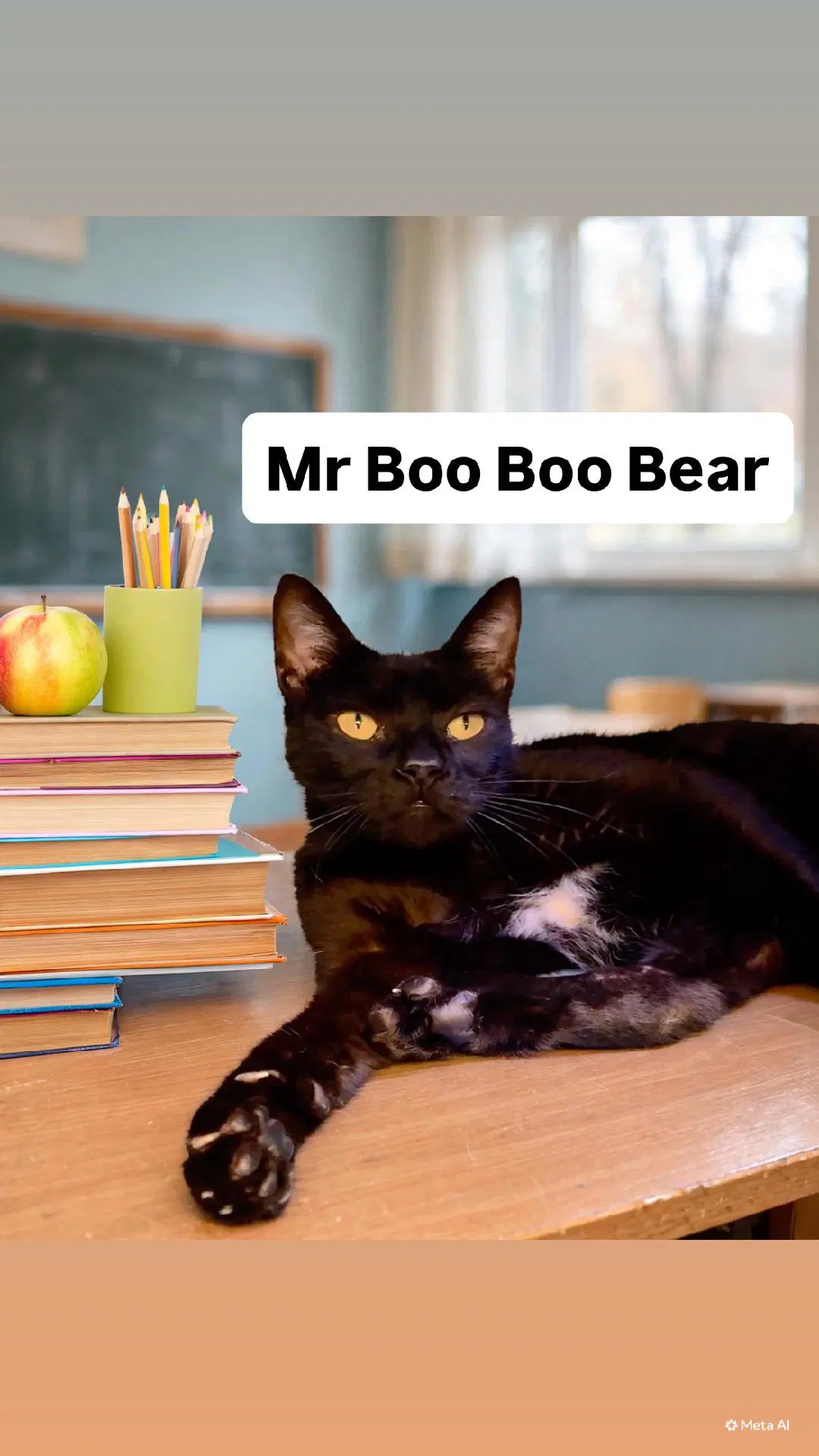 Mr Boo Boo Bear At Martinez Pet Food Express - Domestic Short Hair