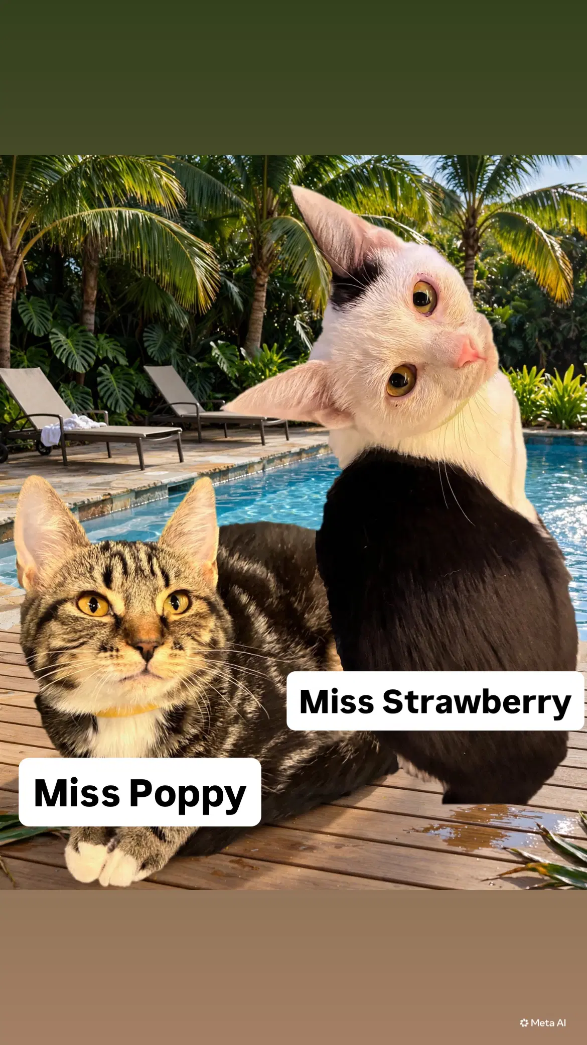 Miss Poppy Miss Strawberry Martinez Pfe - Domestic Short Hair
