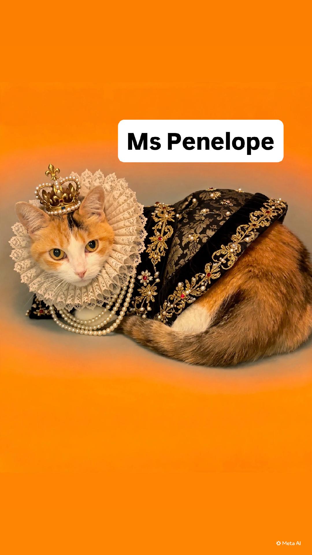Ms Penelope at Martinez Pet Food Express Oct 3, Calico