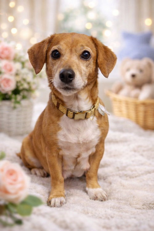 picture of the dog needing adoption