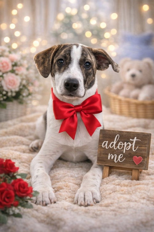 picture of the dog needing adoption