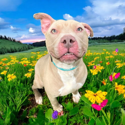 picture of the dog needing adoption