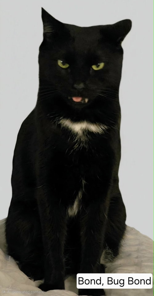 Bug, a cat for adoption from Cat Around Town Project
