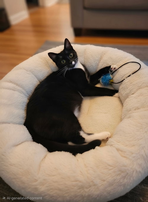 Catatonia, a cat for adoption from Cat Around Town Project