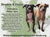 Shadow & Kisses (bonded pair)