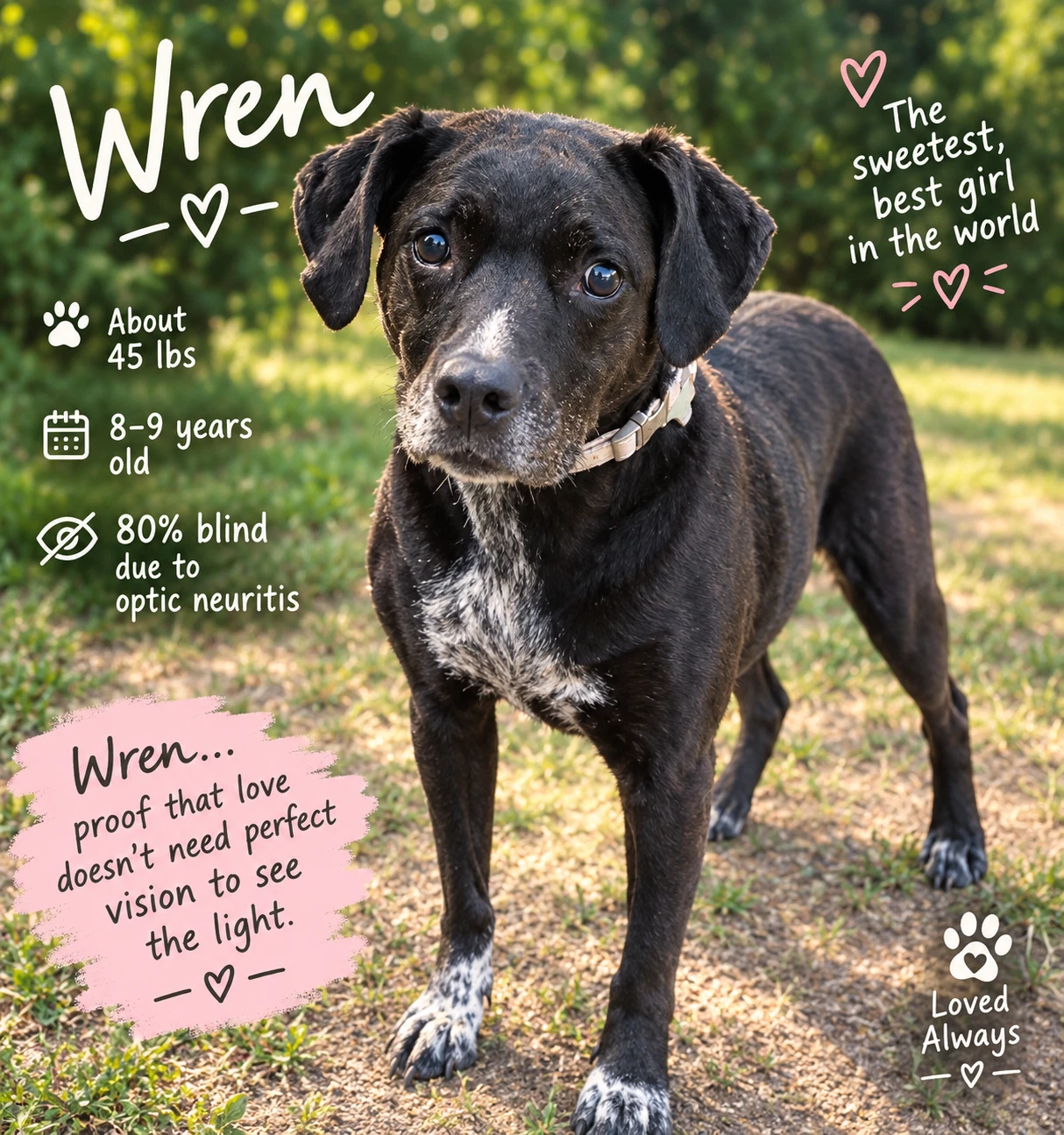 Wren Foster Home Needed