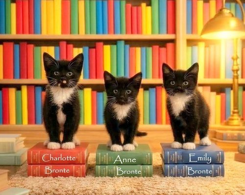 Anne Bronte *kitten*