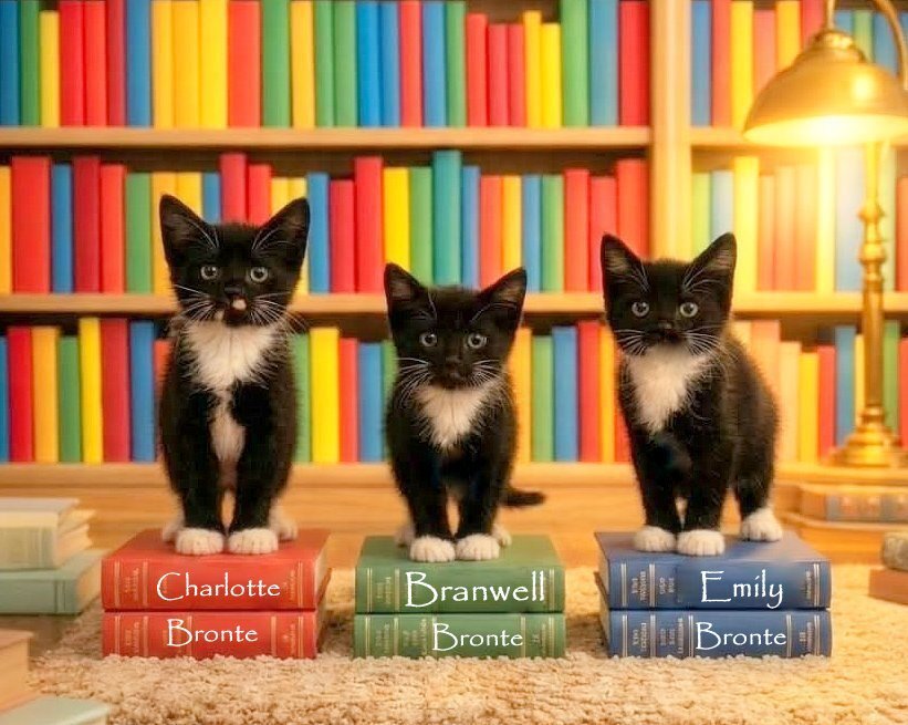 Branwell Bronte *kitten*, cat
