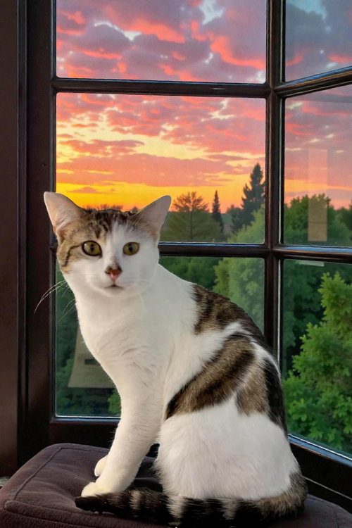 picture of the cat needing adoption