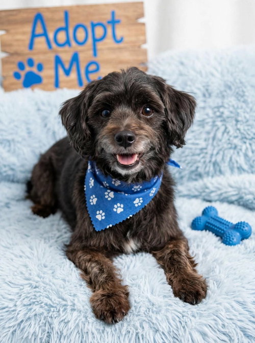 picture of the dog needing adoption